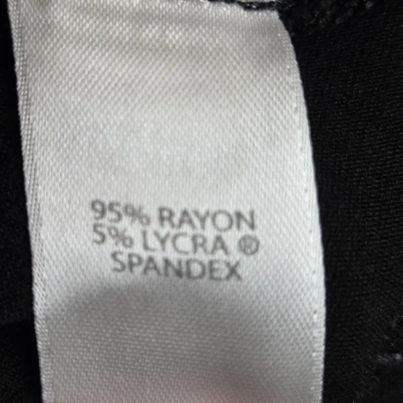 J. Jill Black Ankle Cropped Pants - Picture 6 of 7